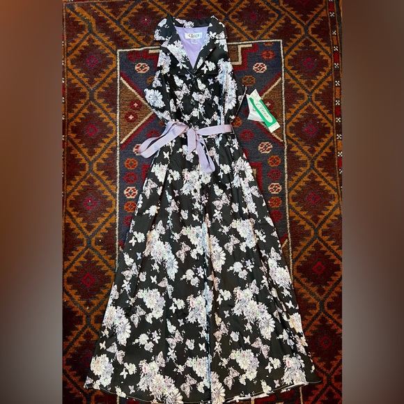 90’s Vintage Butterfly Dress NWT - Picture 2 of 4